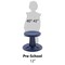 Kore Design Pre-School Wobble Chair 12in Dark Blue 125 - alternate 6